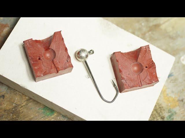 Making a Jig Head Mould with RTV Silicone