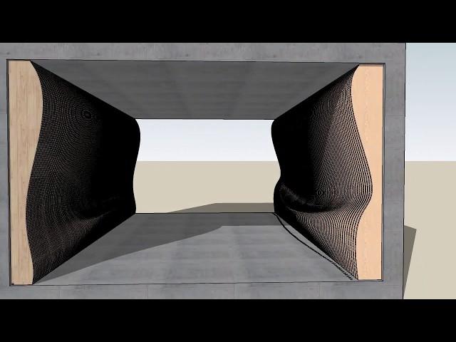 SketchUp Tutorial : parametric wall