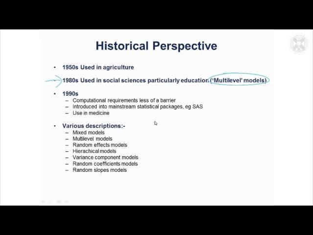 4. Historical Perspective