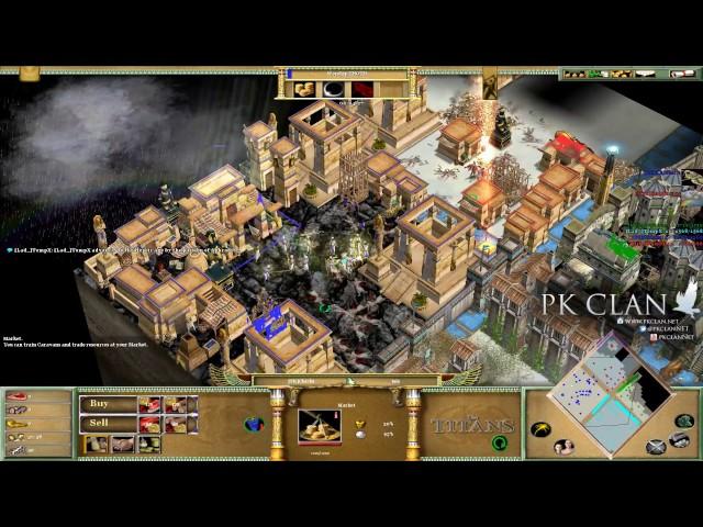 Age of Mythology: EXPERT Free For ALL Tiny Scenario Match