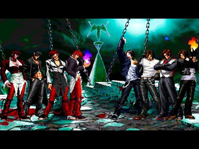 [KOF Mugen] Iori Yagami Team vs Kyo Kusanagi Team