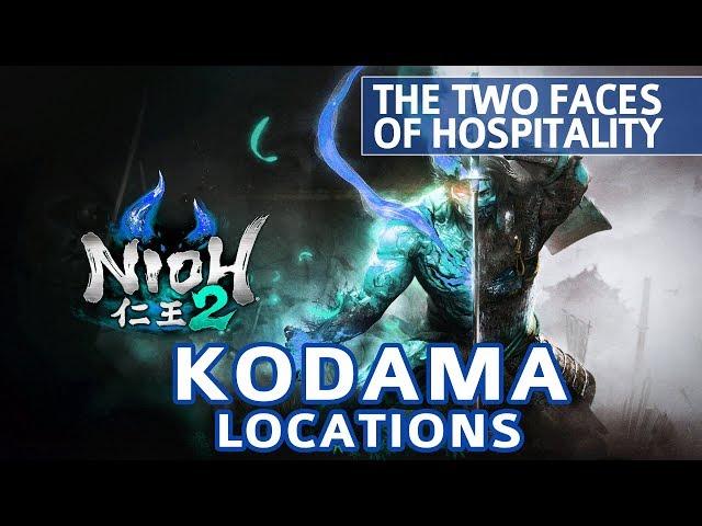 Nioh 2 - The Two Faces of Hospitality All Kodama Locations