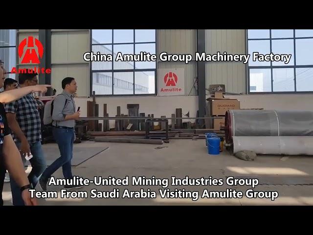 Amulite United Mining Industries Group Team From Saudi Arabia Visiting Amulite Group 1