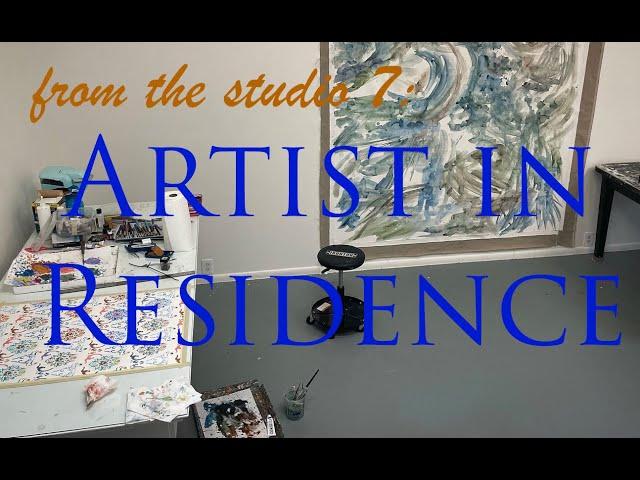 ARTStuff Studio Vlog 7 : Becoming an Artist in Residence