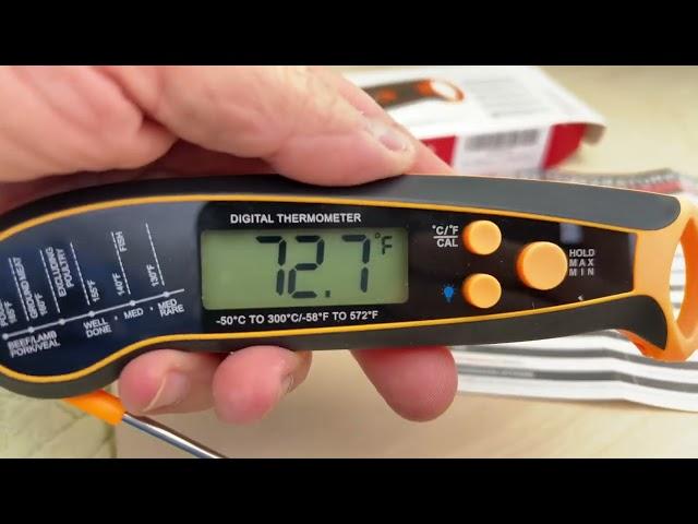 KUKVINA Waterproof Digital Instant Read Meat Thermometer Review, Never owned one  Glad I do now