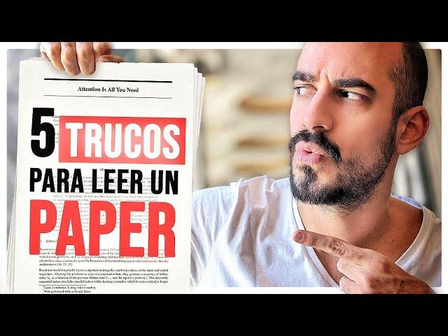 Pero... ¿Qué es un PAPER? ¡5 Trucos para Leer Un ARTÍCULO CIENTÍFICO!