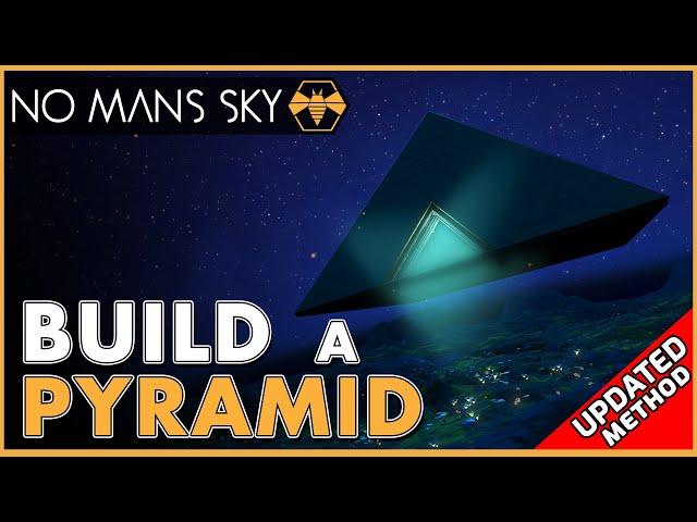 How to Build a PYRAMID in No Man's Sky Endurance - Updated Method