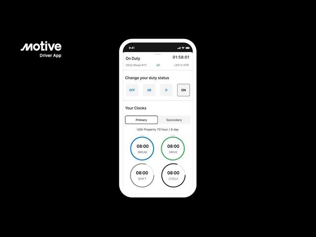 Motive Driver App Walkthrough