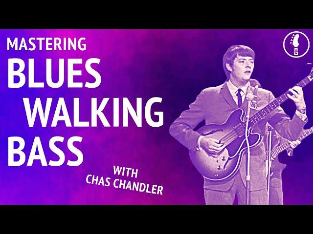 Mastering Blues Walking Bass Lines: Learn From Chas Chandler! (No.236)