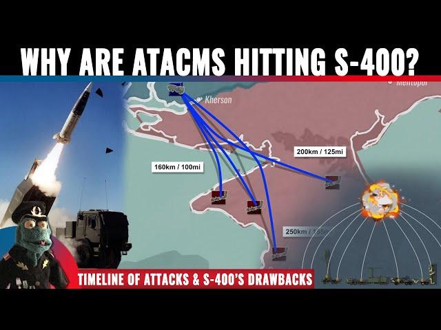 Why is Ukraine attacking S-400 SAM sites? And why can’t the S-400 defend itself against ATACMS?