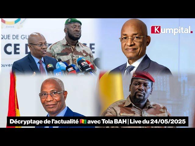 Décryptage de l'actualité  avec Tola BAH | Live  du 24/05/2025