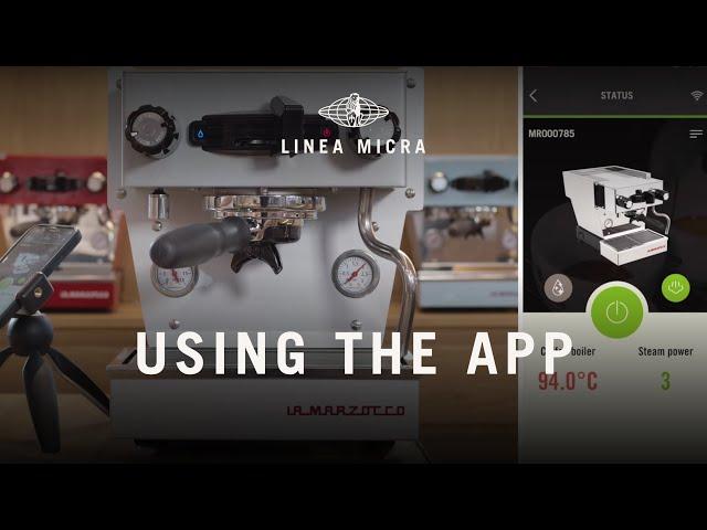 Linea Micra_How to use the La Marzocco Home app