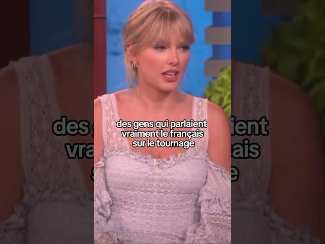Quand Taylor Swift parle français