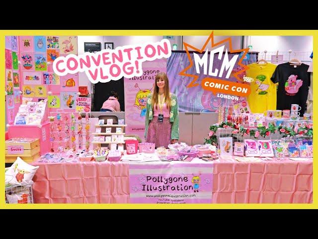 MCM London October Comic Con 2023 ⭐️ Selling in the Creator Pavilion / Artist Alley Convention Vlog