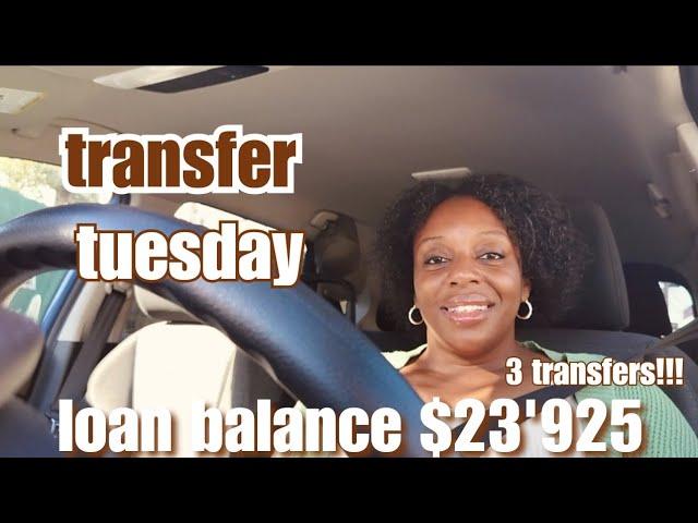 car debt ⬇️ PROGRESS is PROGRESS | TRANSFER TUESDAY | mind your money