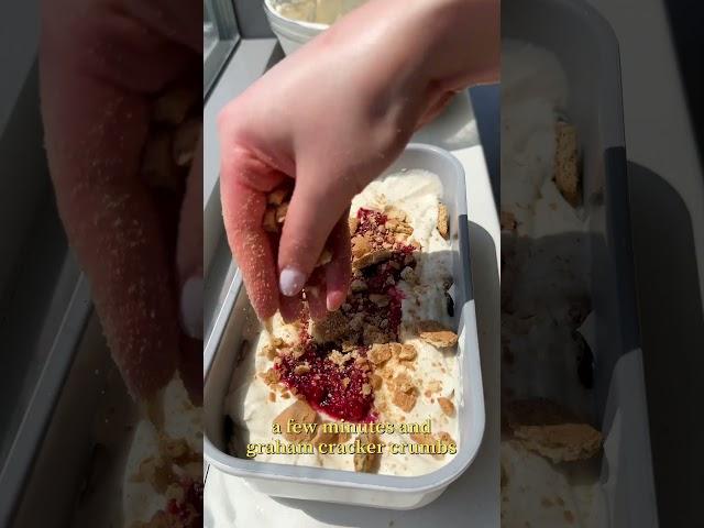 Homemade Cheescake Ice Cream No fancy machine needed!