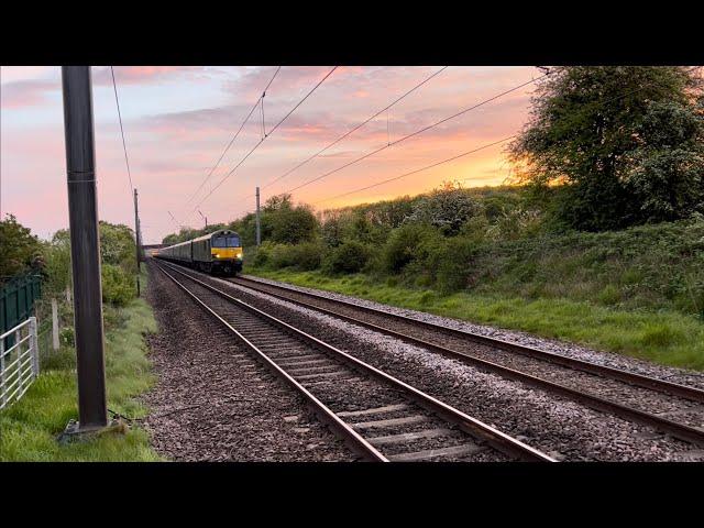 Diverted Sleeper Train on the ECML at Retford!