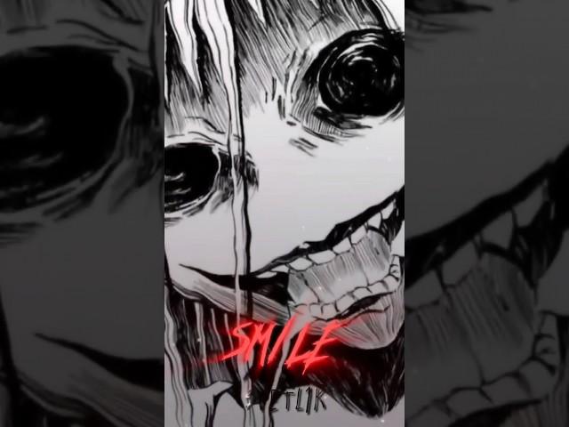 SCARED MANGA SMILE #edit #anime #manga #scared #scary #sigma #эдит #иградрузей #animeedit #smile