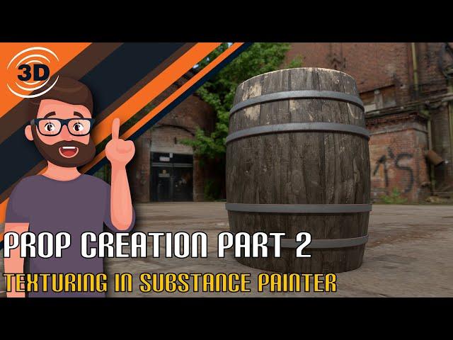 Prop Creation Workflow Part 2 - Texturing in Substance Painter