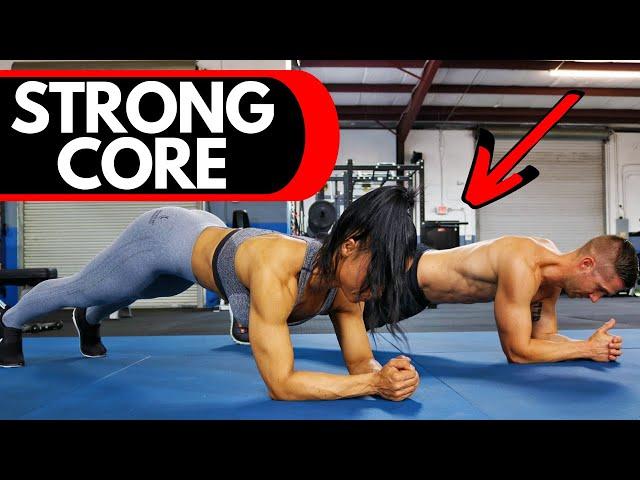 3 Minute PLANK Workout // Isometric CORE Exercises for ROCK Solid Abs