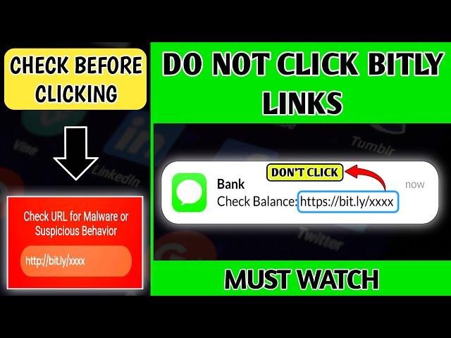 Don't Click Bitly Links(Before Watching This Video)