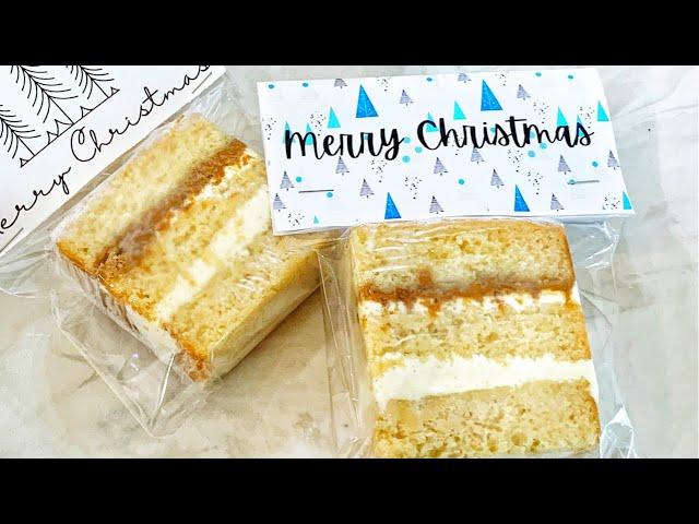 Cake Tasting Slice for Christmas Cake Tasting Boxes