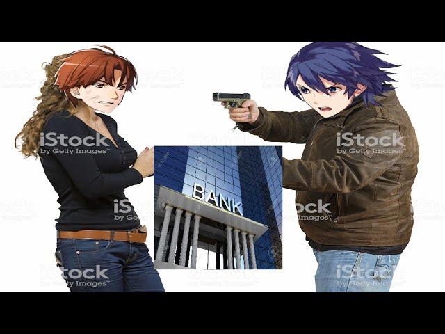 Chrom Robs a bank