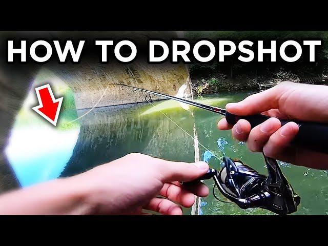 Simple Fishing For Perch - Urban River Dropshotting