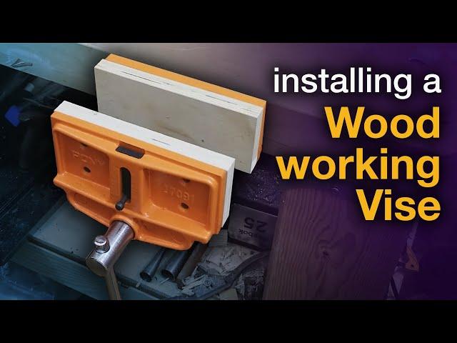 Installing a Woodworking Vise