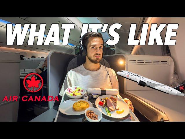 Air Canada Business Class Surprised Me! (boeing 787)