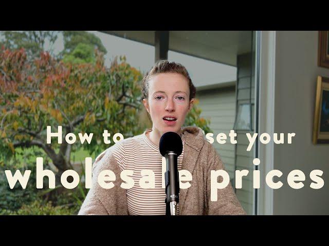 How to set your wholesale prices and why we DECREASED ours!