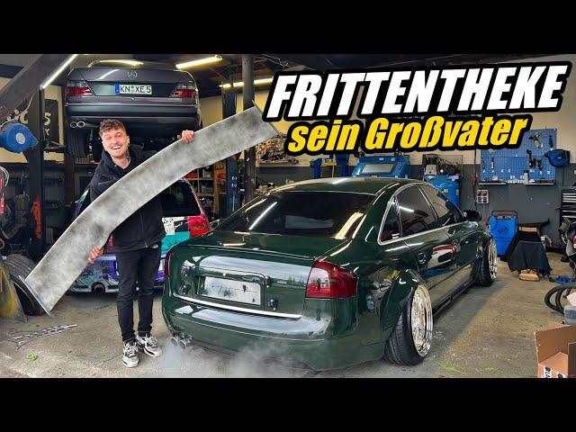 Gewaltiger 2 Meter Heckspoiler für meinen Audi A6!