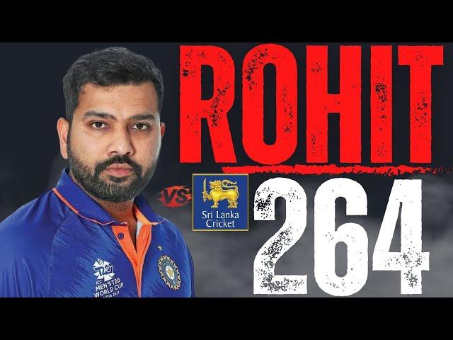 Breaking Boundaries: The Unbelievable Story of Rohit Sharma's 264 Runs