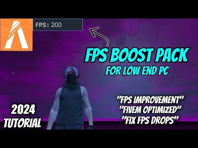 FiveM | FPS Boost Graphics Pack (UPDATED 2024) +200 FPS & NO PROPS V2 “TUTORIAL”