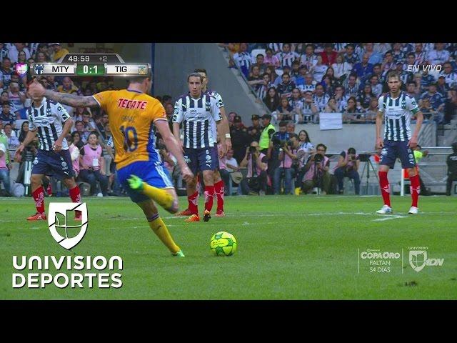 Golazo de André-Pierre Gignac de tiro libre