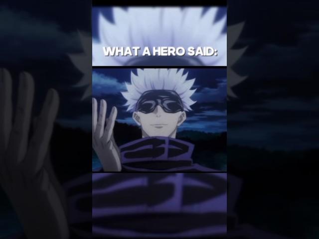 Difference between a hero and a villain~ Jujutsu Kaisen#edit#anime#jjk