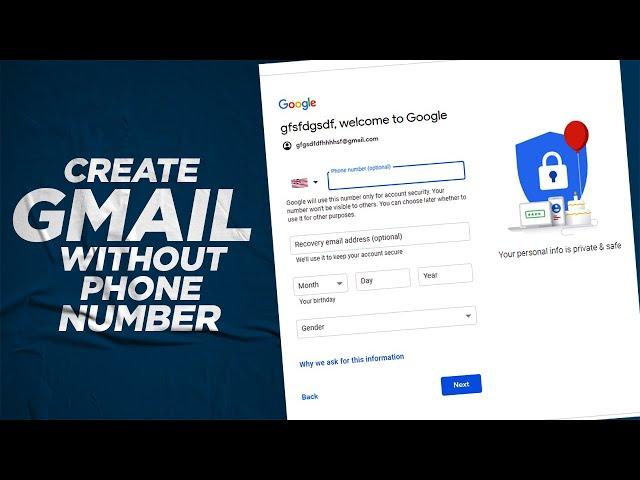 how to make gmail account without phone number | Nomi Tech |