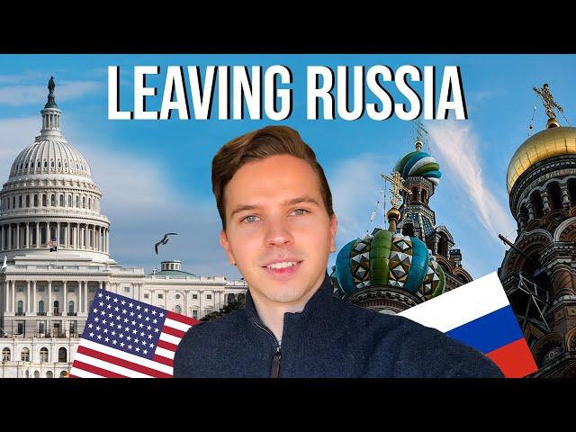 Leaving Russia  Travel Vlog to Washington DC 