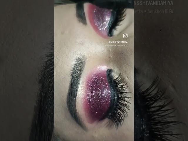 bridal eye makeup look #youtubeshorts #eyemakeuptutorial #shortsvideo /Sunita Dahiya
