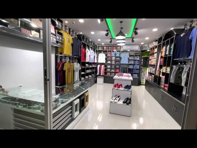 FNDS Luxury Showroom/Men’s clothing shop interior.Latest shop interior.Men’s Shop interior Design BD