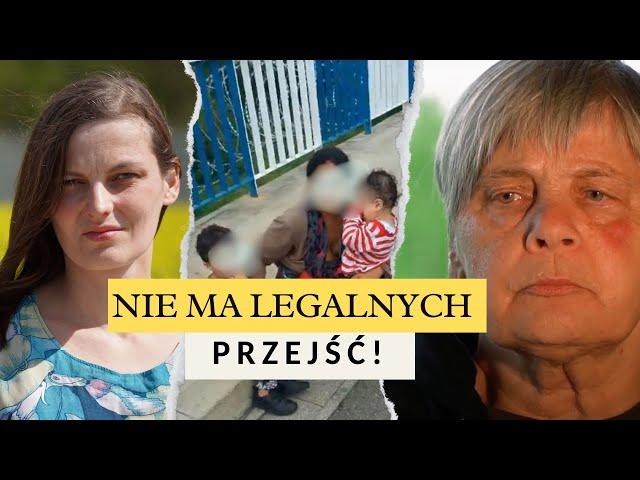 Nie ma legalnych przejść / Straż Graniczna wypycha ludzi z Terespola