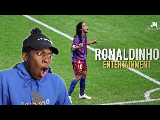 AMERICANS FIRST TIME EVER REACTION TO Ronaldinho - Football’s Greatest Entertainment REACTION