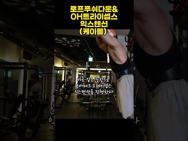 왕팔만들기 안보면손해 #팔운동 #팔운동루틴 #삼두운동 #삼두 #운동꿀팁 #헬스루틴 #왕팔만들기 #다이어트 #운동브이로그 #workout #ns휘트니스 #몸만들기