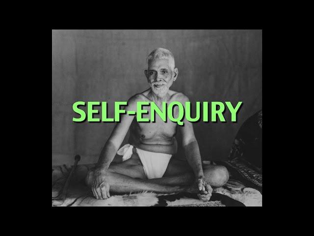 Talks on Sri Ramana Maharshi: Narrated by David Godman - Self-Enquiry