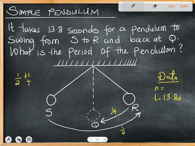 Period of a simple pendulum - Measurements of time (Simple Pendulum)