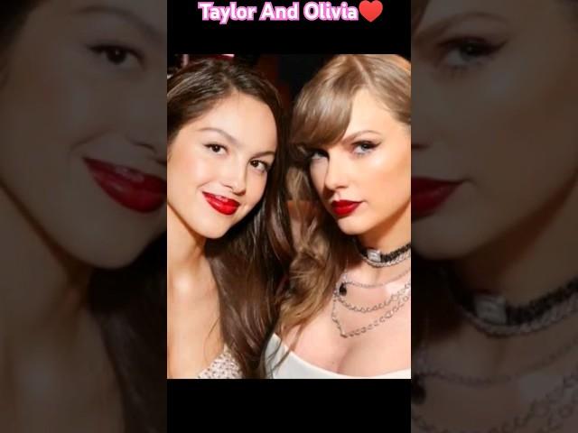 Taylor And Olivia - Who's Your Favorite?! ️#taylorswift #oliviarodrigo #lover#tmsroyeals #subscribe