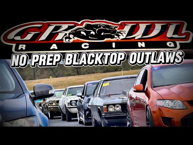 GROWL RACING... NO PREP BATTLE BLACKTOP OUTLAWS WAS MASSIVE! 100+ Cars Racing. Show & Shine. Venders