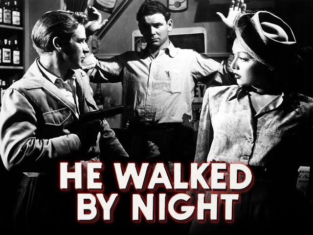 He Walked By Night (1948) - Full Movie | Richard Basehart, Scott Brady, Roy Roberts