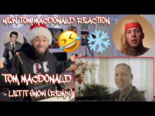 TOM IS TROLLING FOR CHRISTMAS! | Tom MacDonald - Let It Snow (REMIX) [REACTION!!!] #music #reaction