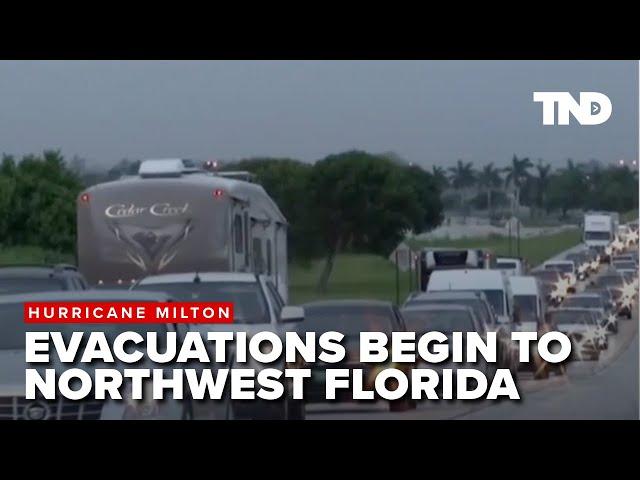 Evacuees head to Northwest Florida to wait out dangerous Hurricane Milton